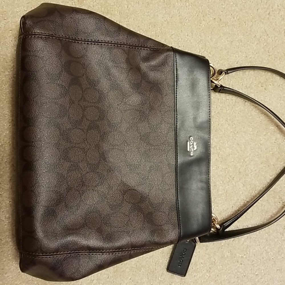 Large Coach Edie Shoulder Bag